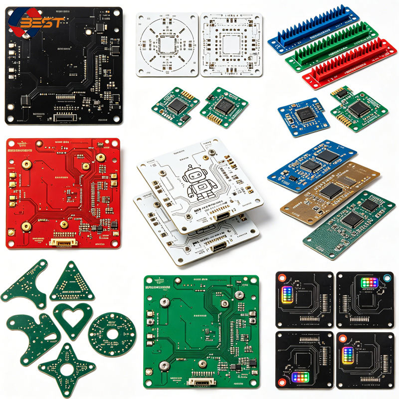 OBEST PCB and PCBA product selection from listing 1601946861869; several designs pictured